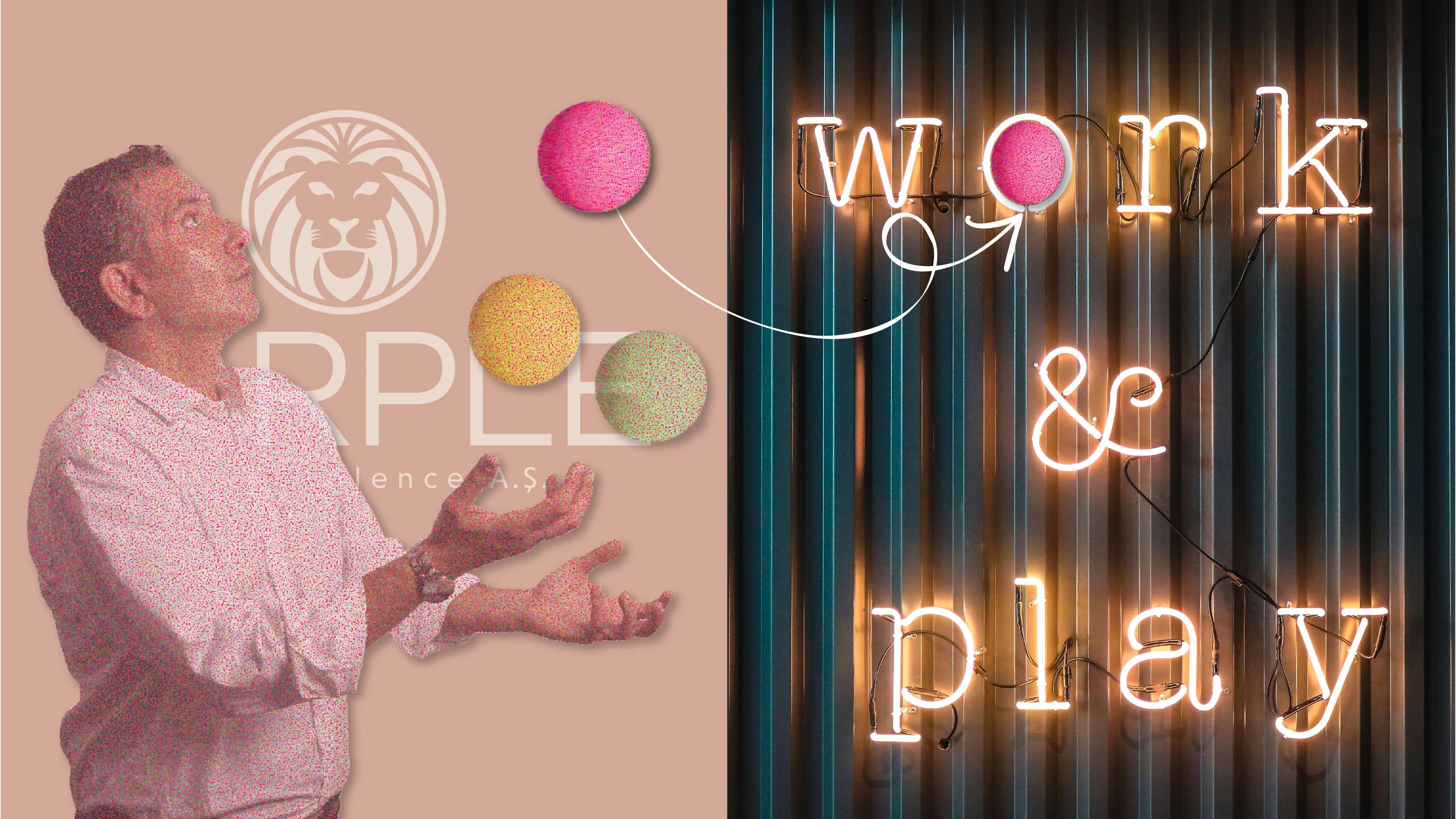 Purple Global Eğlence A.Ş. Slider Banner - Work & Play